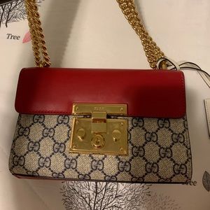 ‼️Sold‼️Gucci padlock bag small